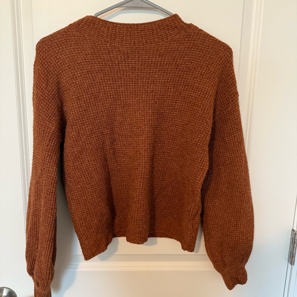 Pink Rose Knit Sweater